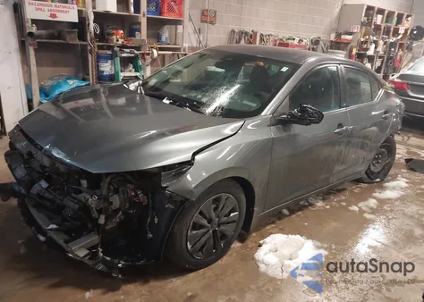 2021 Nissan Sentra S Xtronic Cvt z USA, uszkodzony, nr VIN 3N1AB8BV7MY243566